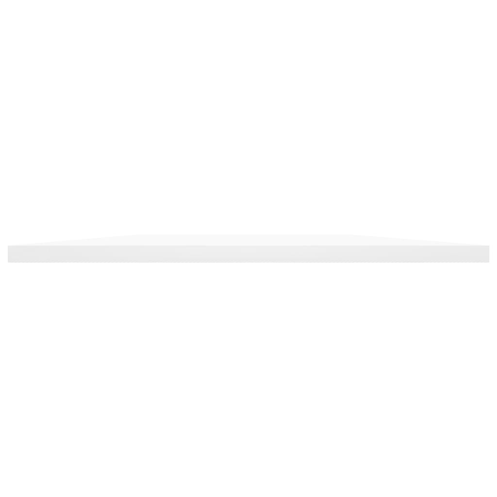 Bücherregal-Bretter 4 Stk. Weiß 40x10x1,5 cm Holzwerkstoff