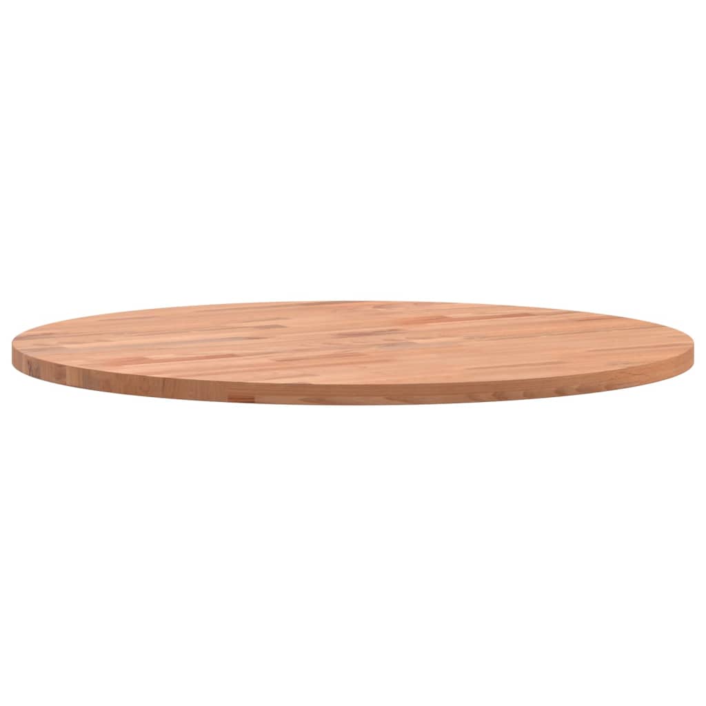 Tischplatte Ø30x1,5 cm Rund Massivholz Buche