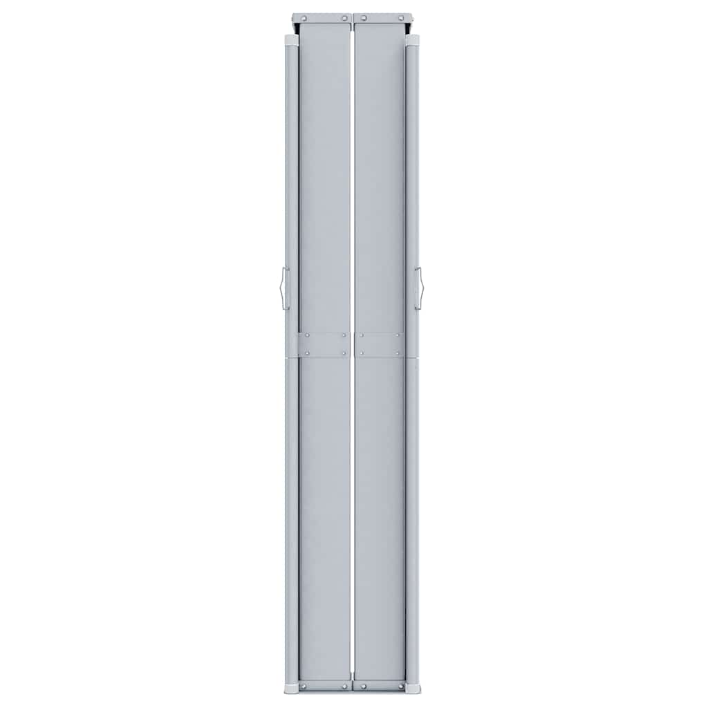 Ausziehbare Seitenmarkise 160×600 cm Braun