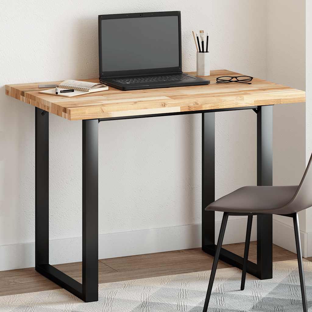 Tischplatte Rechteckig 60x50x2 cm Massivholz Akazie
