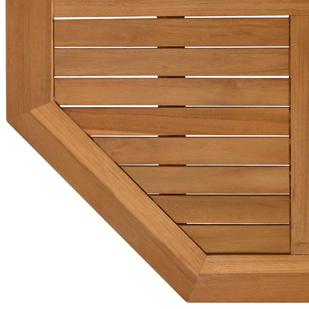 Tischplatte Massivholz Teak Rund 2,5 cm 40 cm