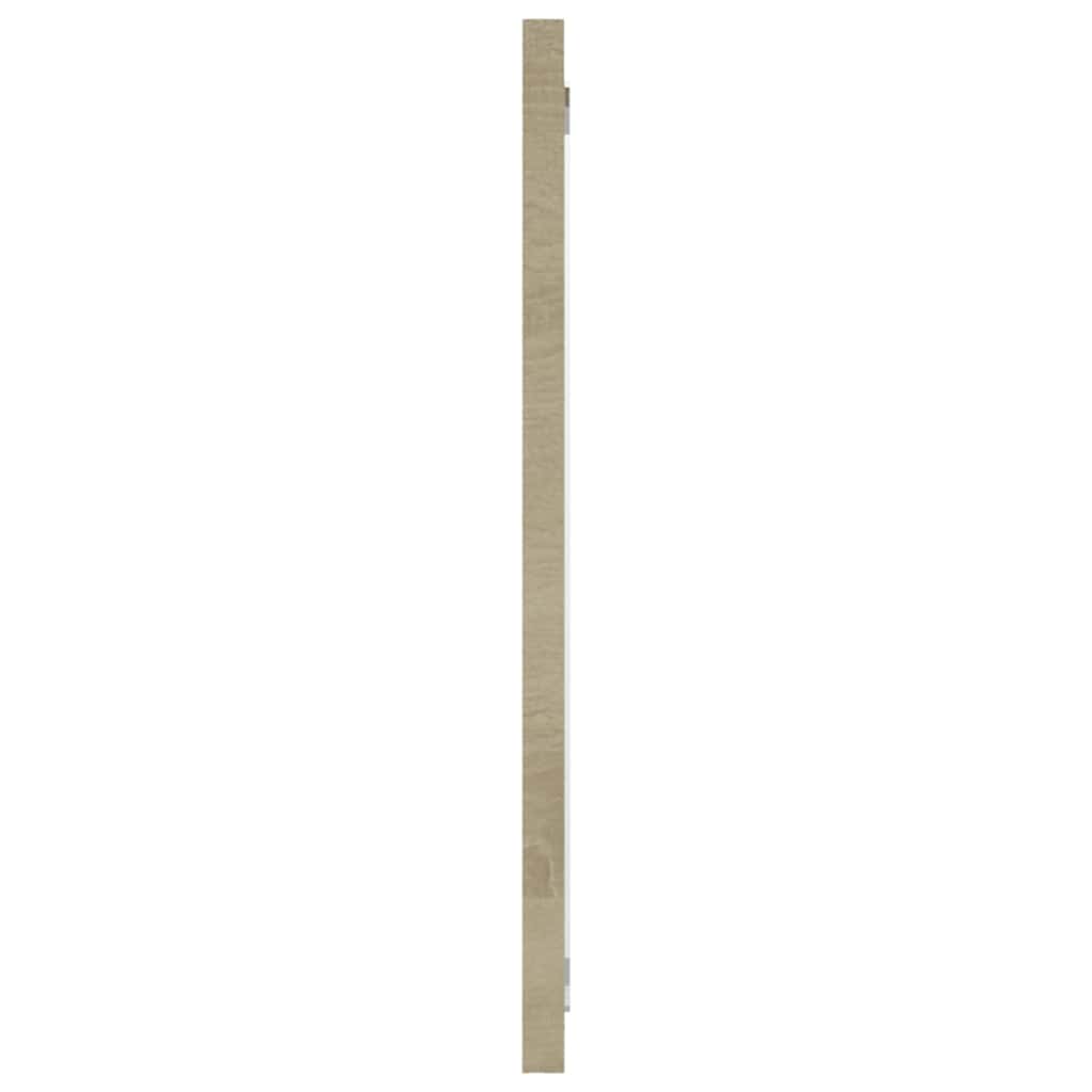 2-tlg. Badmöbel-Set Weiß Holzwerkstoff