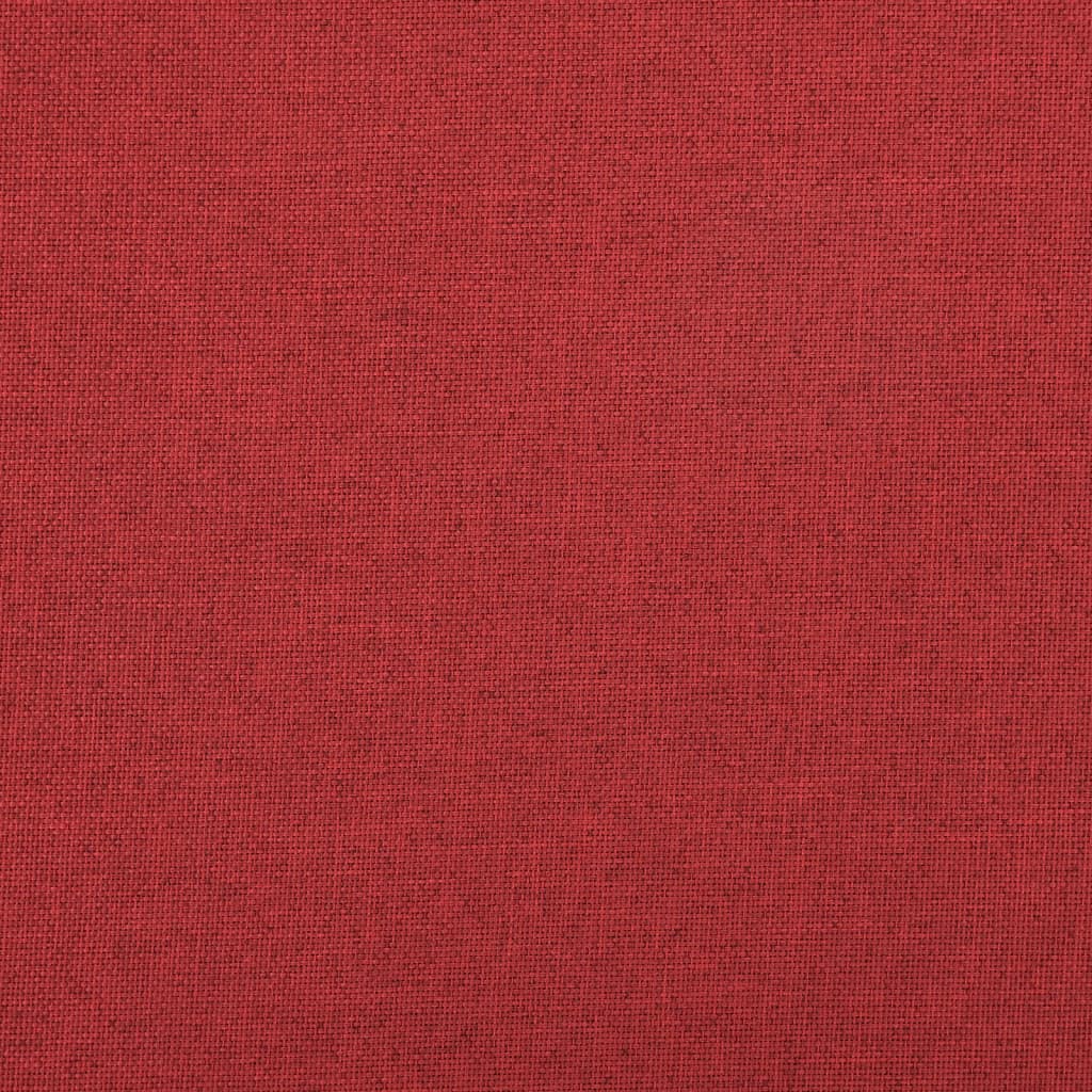Hocker mit Stauraum Cremeweiß Leinenoptik