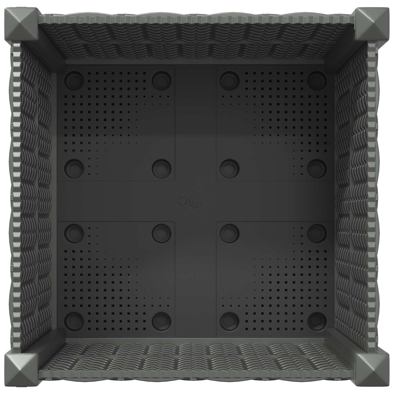 Hochbeet 40x40x23 cm Polypropylen