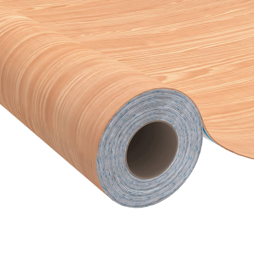 Selbstklebende Türfolien 2 Stk. Weißes Holz 210 x 90 cm PVC