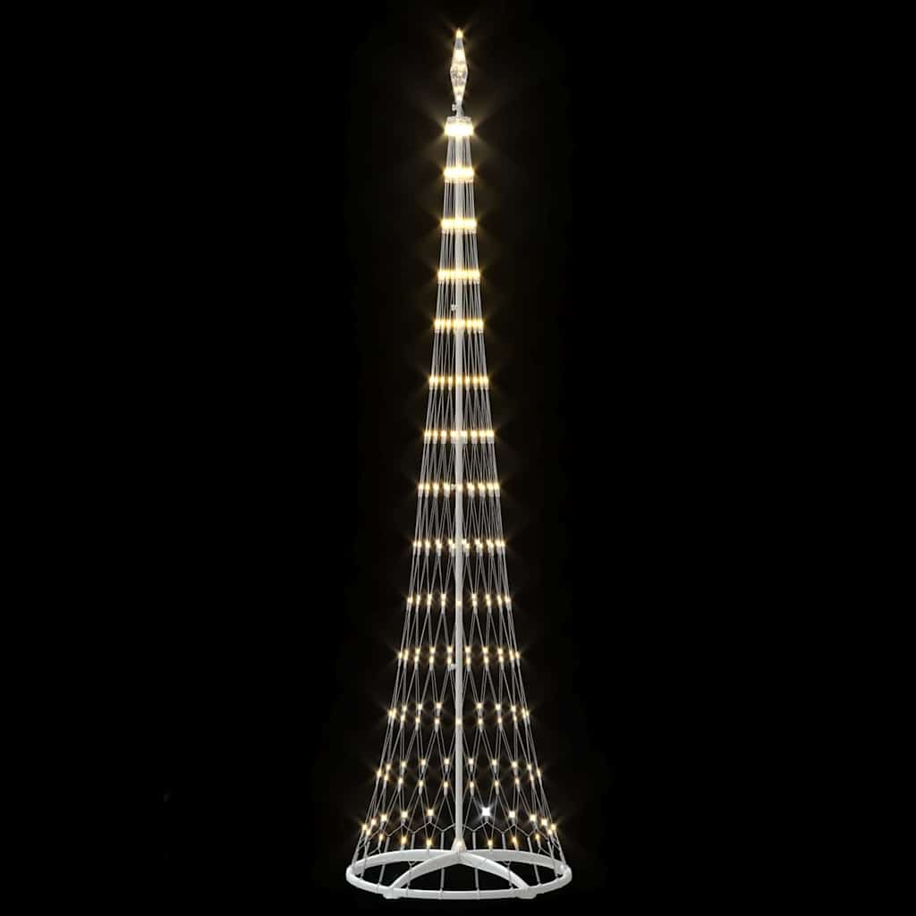 LED-Weihnachtsbaum Warmes Weiß 51 x 51 x 190 cm Metall