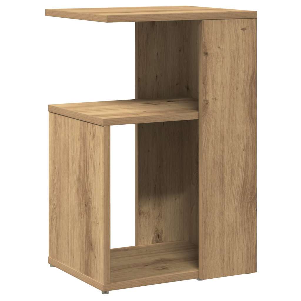Beistelltisch Weiß 36x30x56 cm Holzwerkstoff