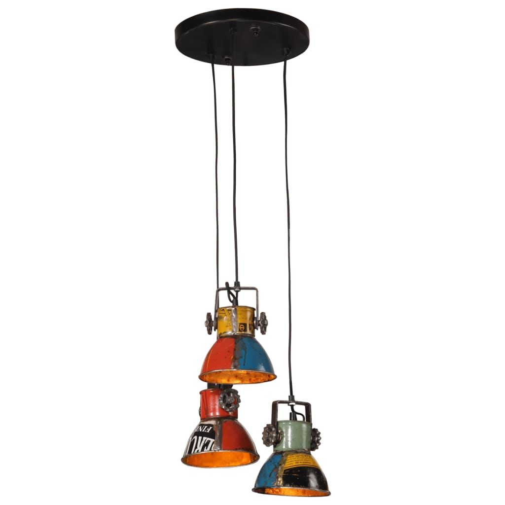 Hängelampe 25 W Antik-Messing 30x30x100 cm E27