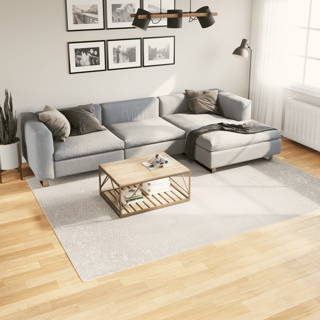 Teppich IZA Kurzflor Skandi-Stil Anthrazit 80x150 cm