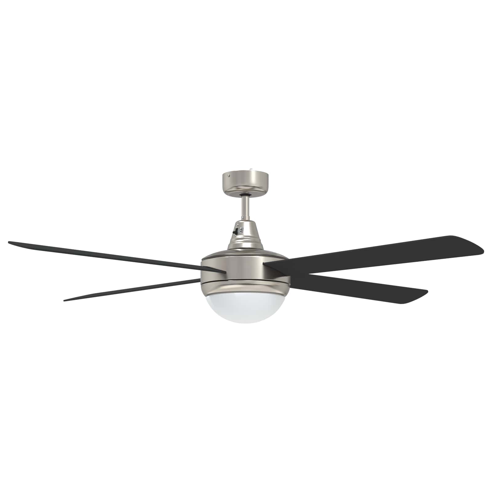 Deckenventilator mit Licht und Fernbedienung Ø 130 cm Weiß