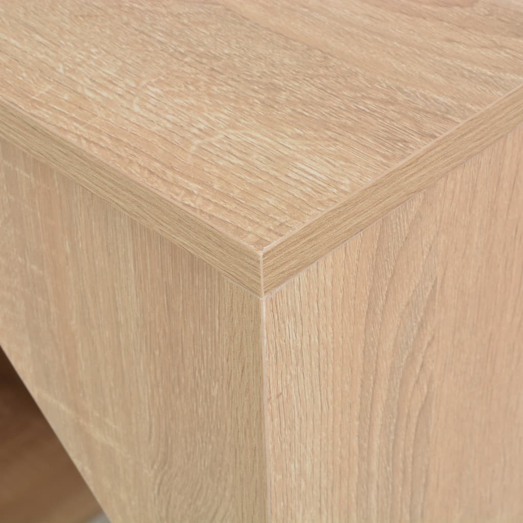 Bartisch mit Schrank Weiß 115x59x200 cm