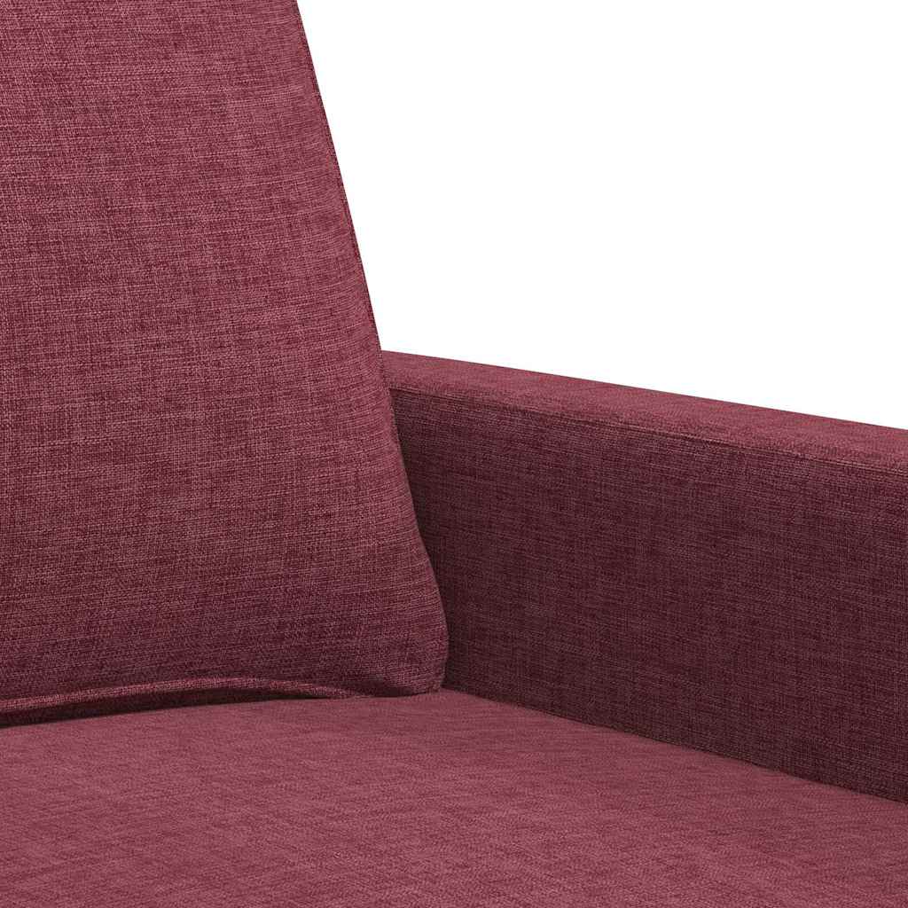 3-Sitzer-Sofa Hellgrau 180 cm Stoff