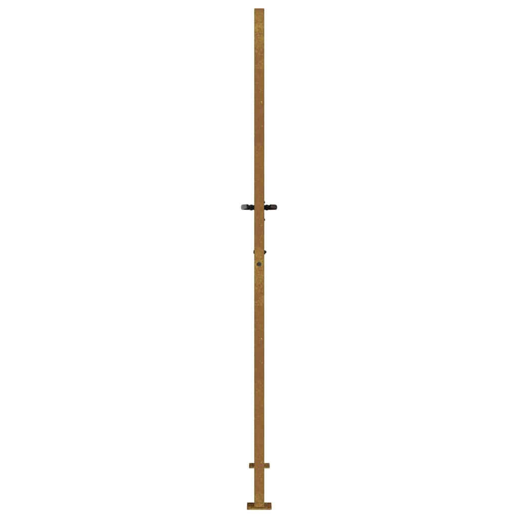 Gartentor 100x75 cm Cortenstahl Baumdesign