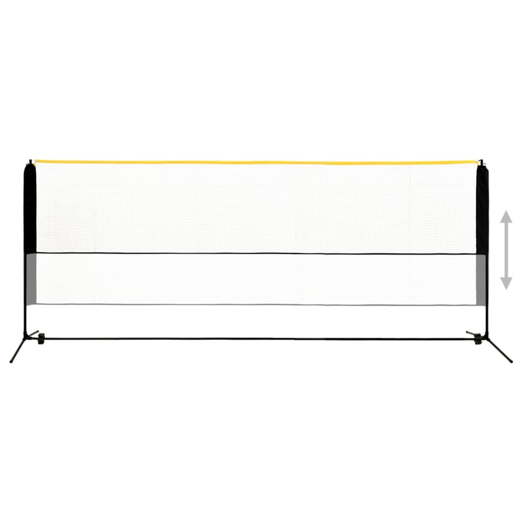 Badmintonnetz Verstellbar 500x103x94-158 cm Metall