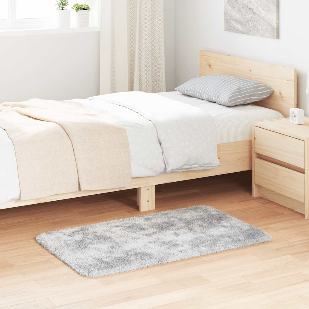 Teppich Shaggy Hochflor NAVARRA Beige 60x100 cm Polyester