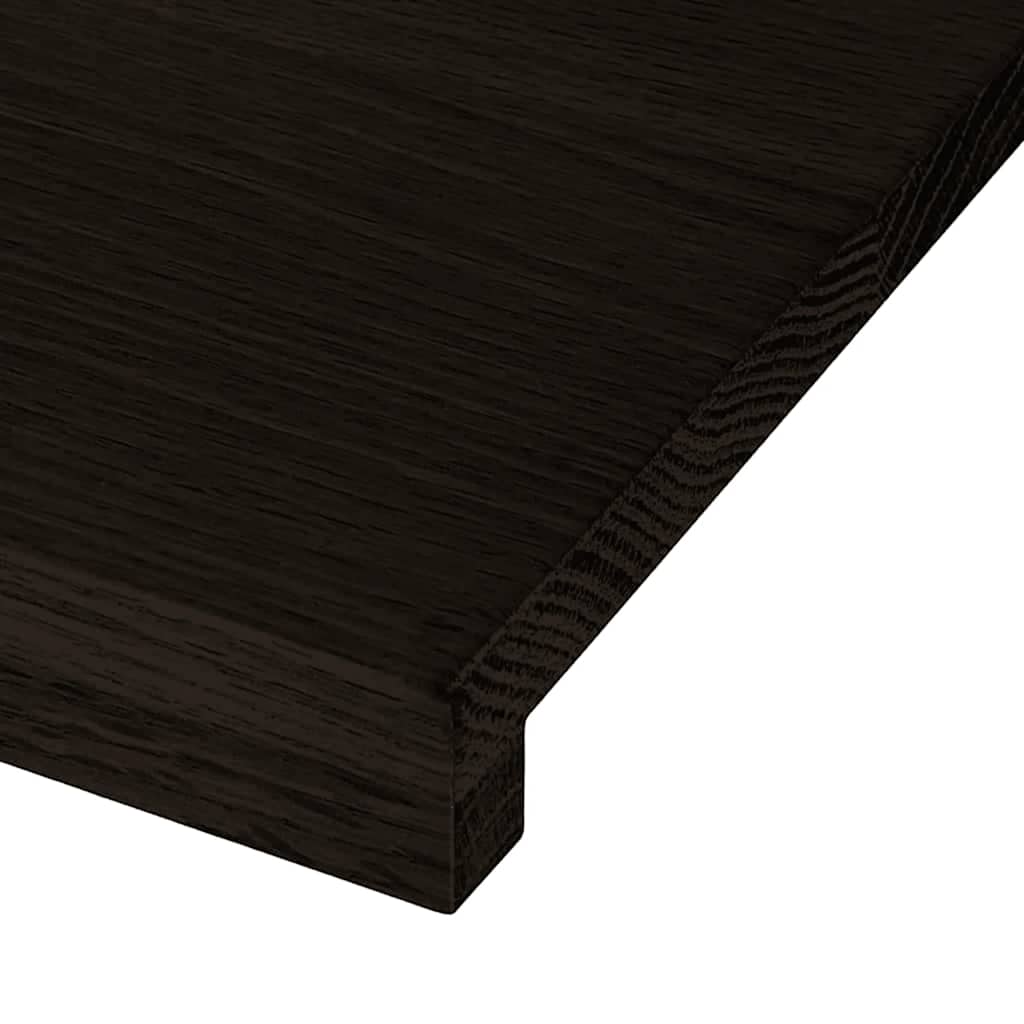 Treppenstufen 4 Stk. Unbehandelt 70x25x2 cm Massivholz Eiche