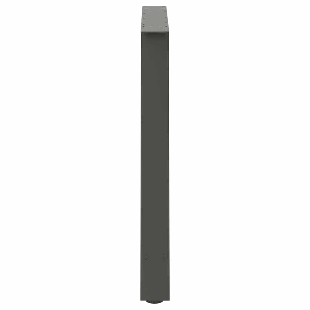 Couchtischbeine A-Form 2 Stk. 30x(30-31) cm Stahl