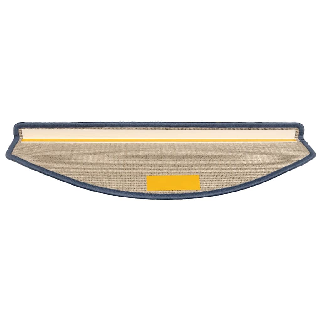 Stufenmatten 15 Stk. 56x17x3 cm Anthrazit Halbrund