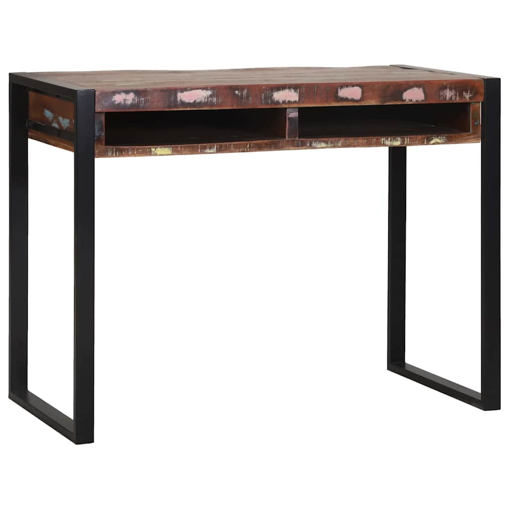 Schminktisch mit Regal Braun 100 x 50 x 75 cm Massivholz Mango