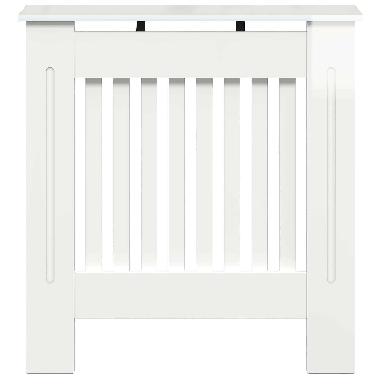 Holzwerkstoff Heizkörper-Abdeckung Heizkörperverkleidung 112 cm, weiß