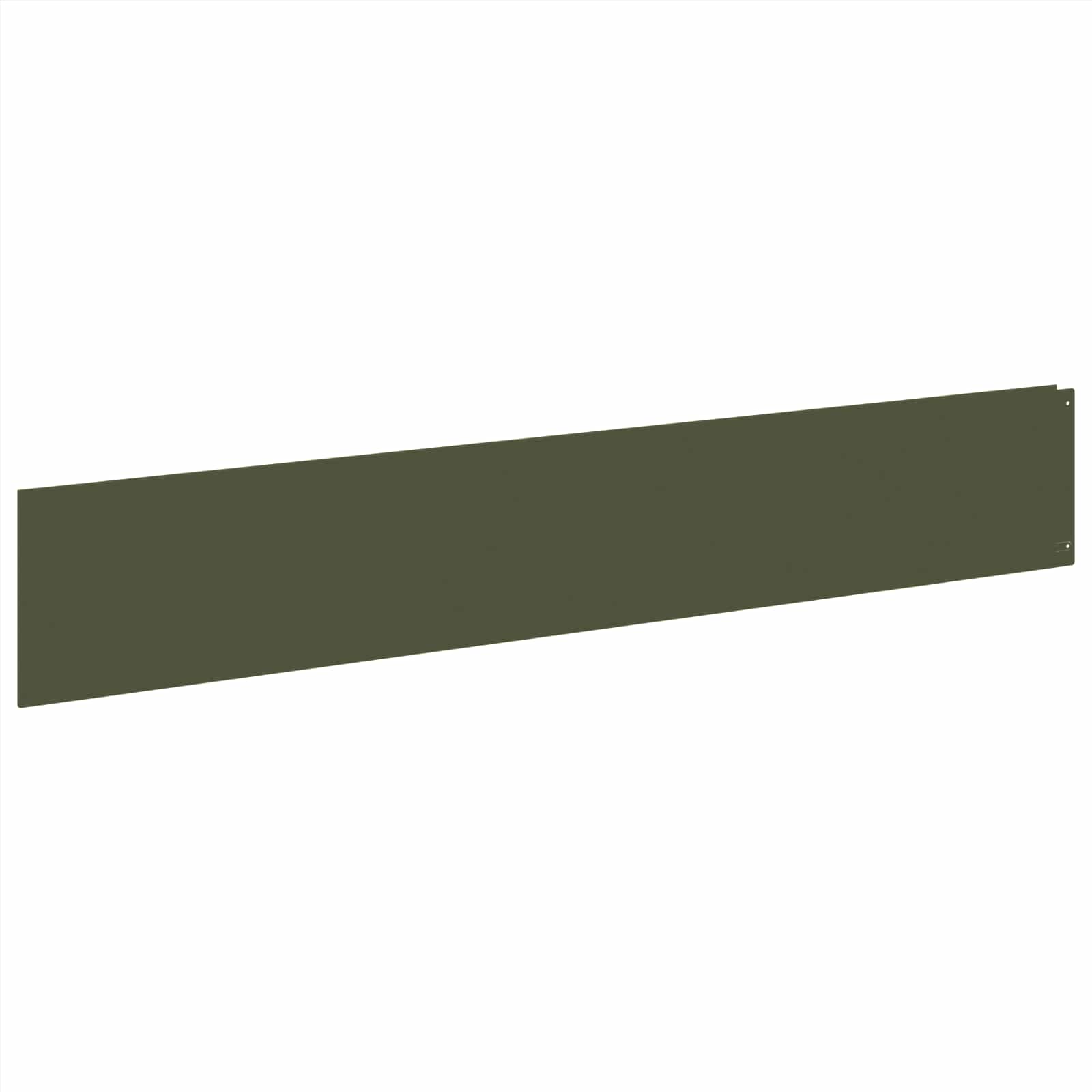 Raseneinfassung 10 pcs 100 x 12 cm Stahl Anthrazit