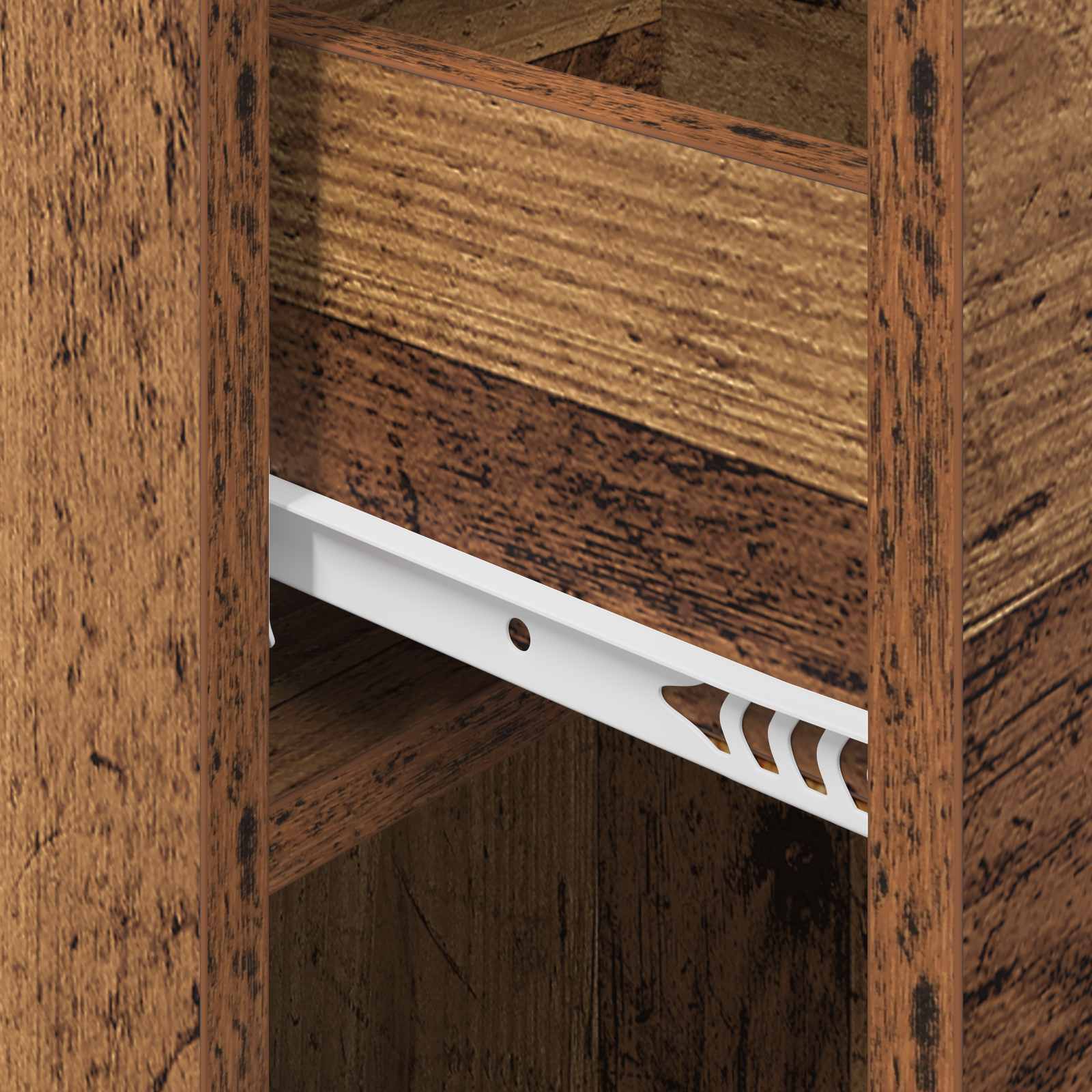 Bettschrank Weiß 29 x 31,5 x 49 cm Holzwerkstoff