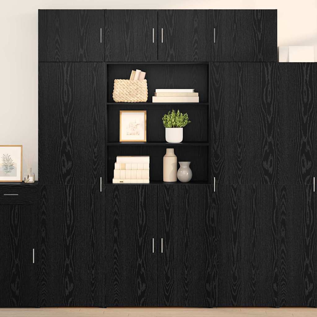 Aufbewahrungsschrank Altholz 80 x 42,5 x 225 cm Holzwerkstoff
