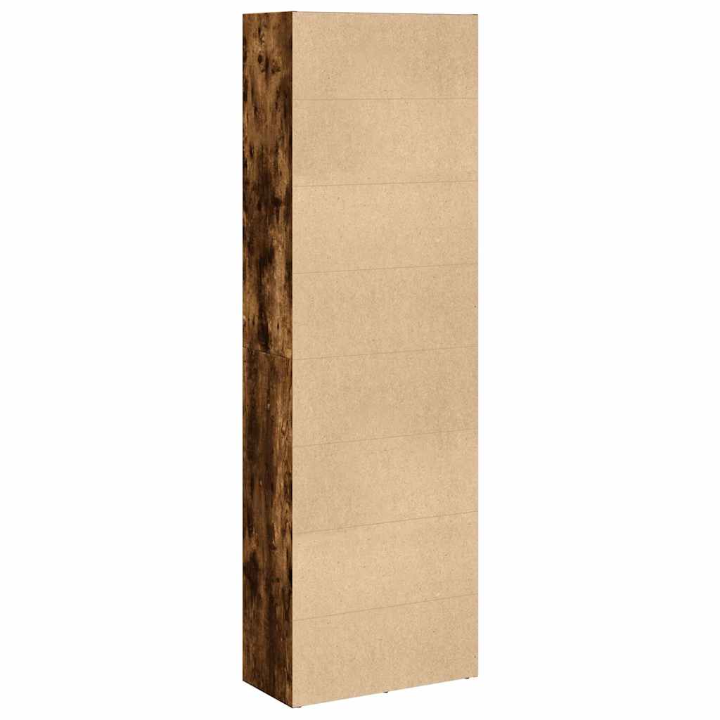 Bücherregal Weiß 80x30x189 cm Holzwerkstoff