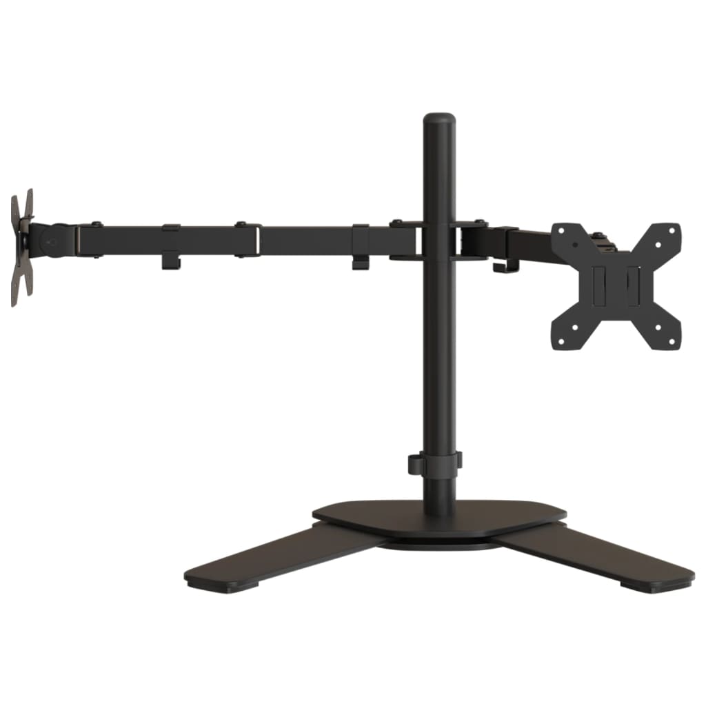 Monitorhalterung Schwarz Stahl VESA 75/100 mm