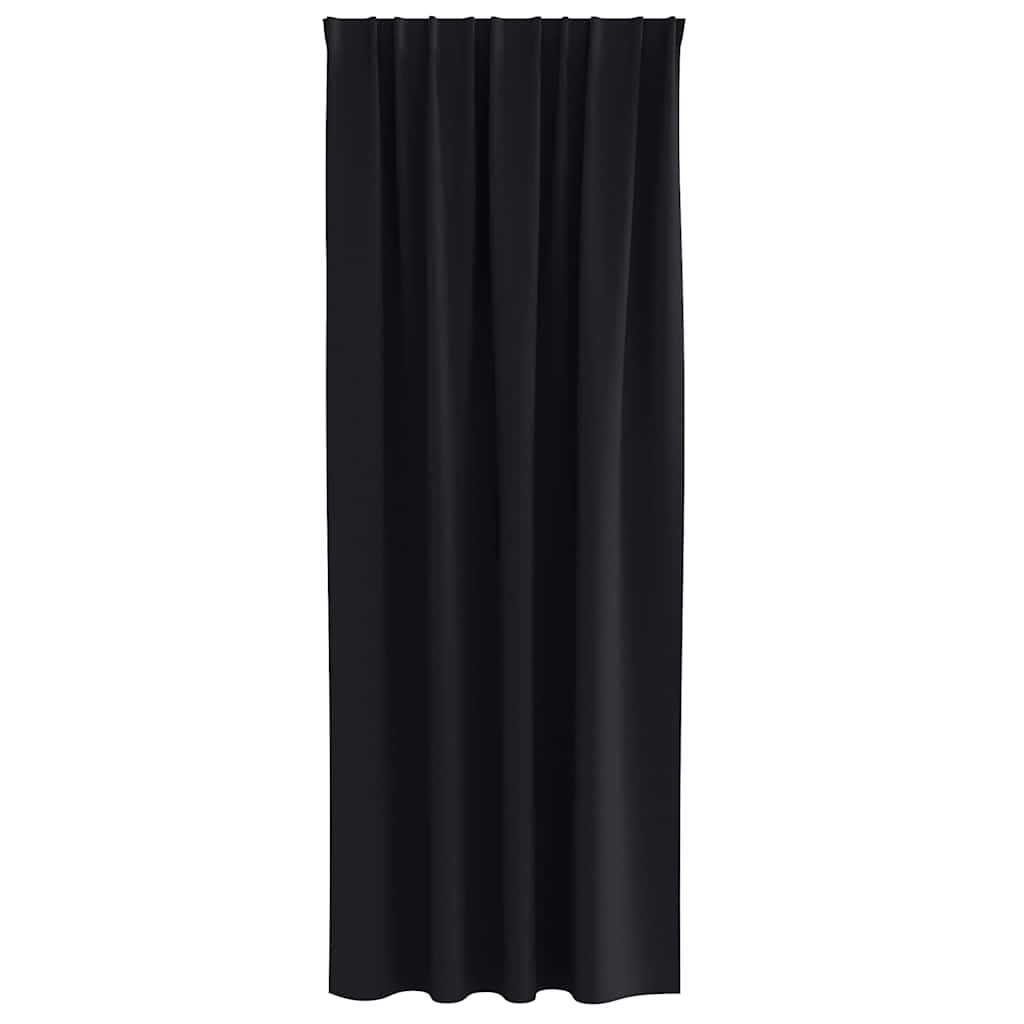 Verdunkelungs-Vorhänge mit Ringen 2 pcs Beige 140 x 140 cm