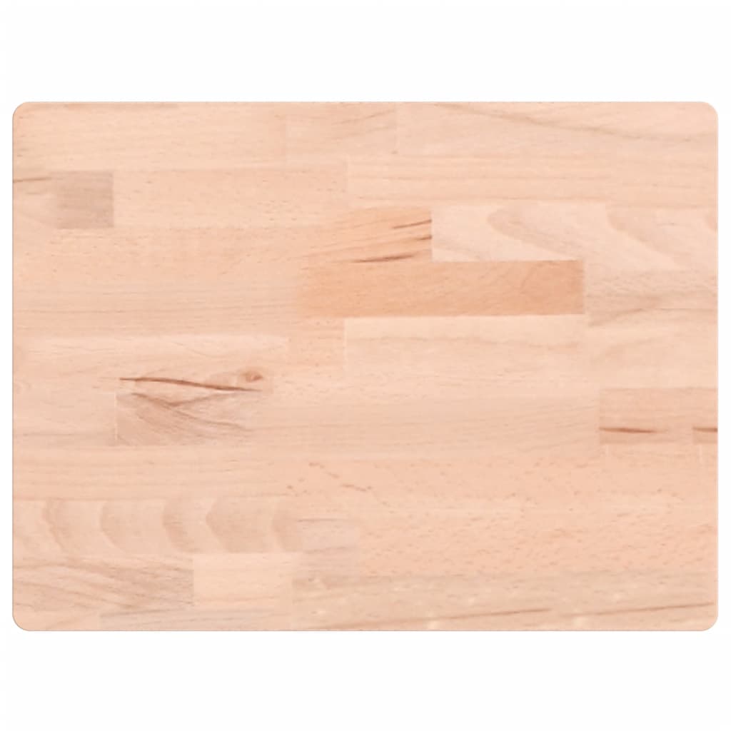 Schneidebrett 50x35x4 cm Massivholz Buche