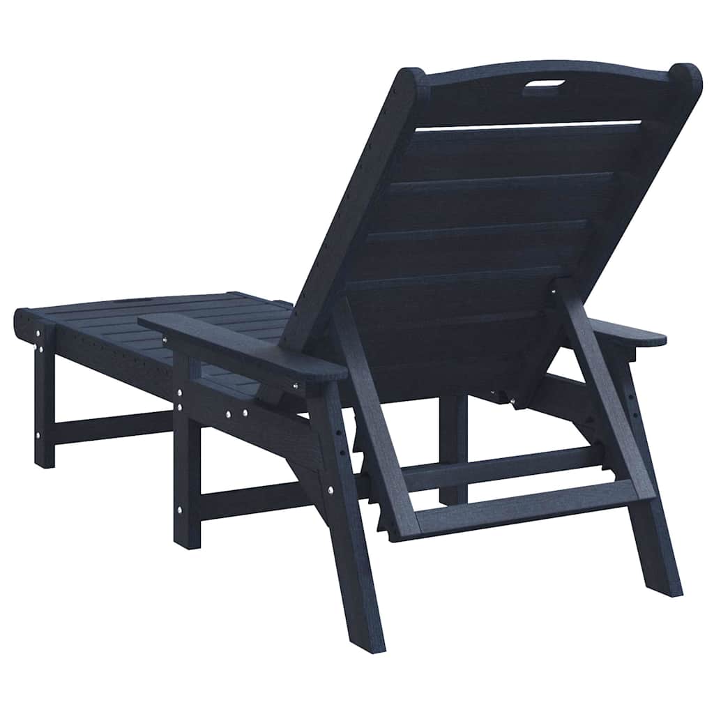 Sonnenliege 2 pcs Weiß 195,5 x 53 x 98,5 cm Polyethylen