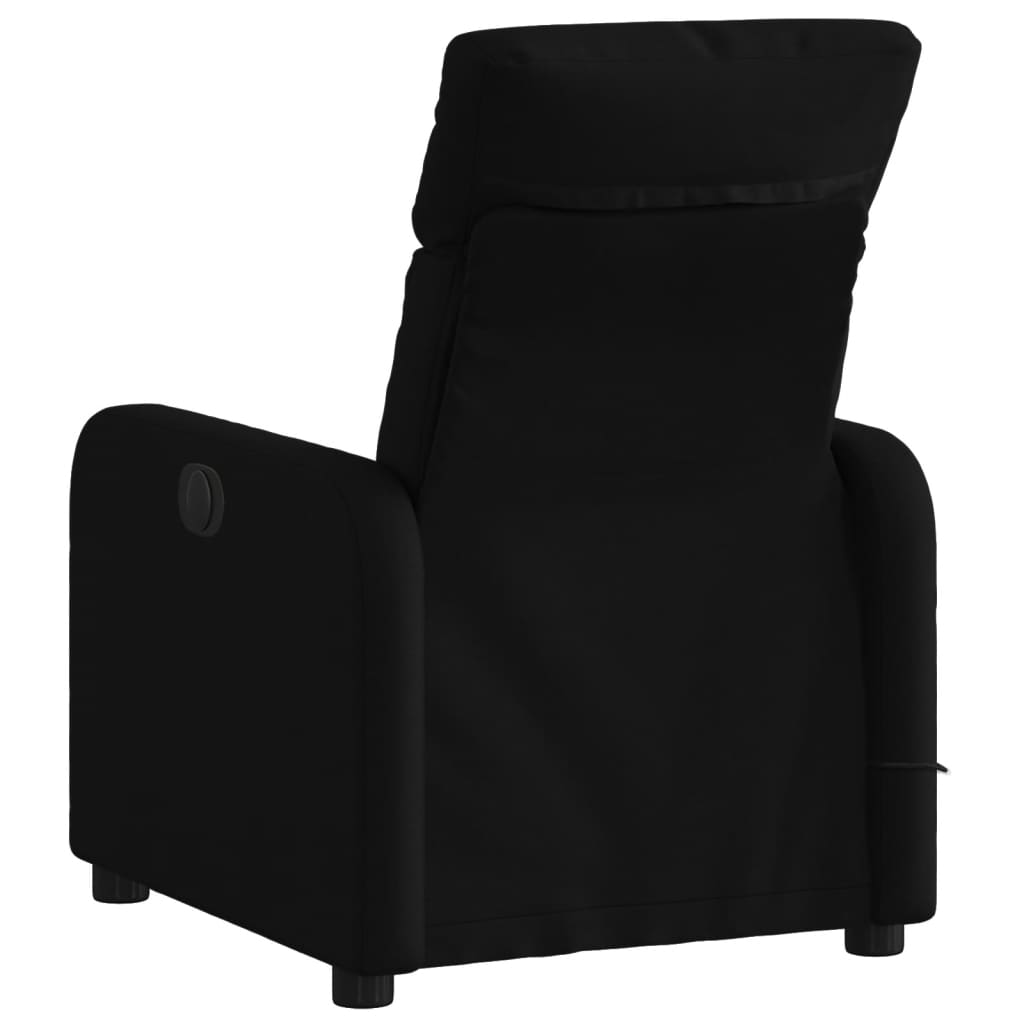 Massage-Relaxsessel Hellgrau Stoff