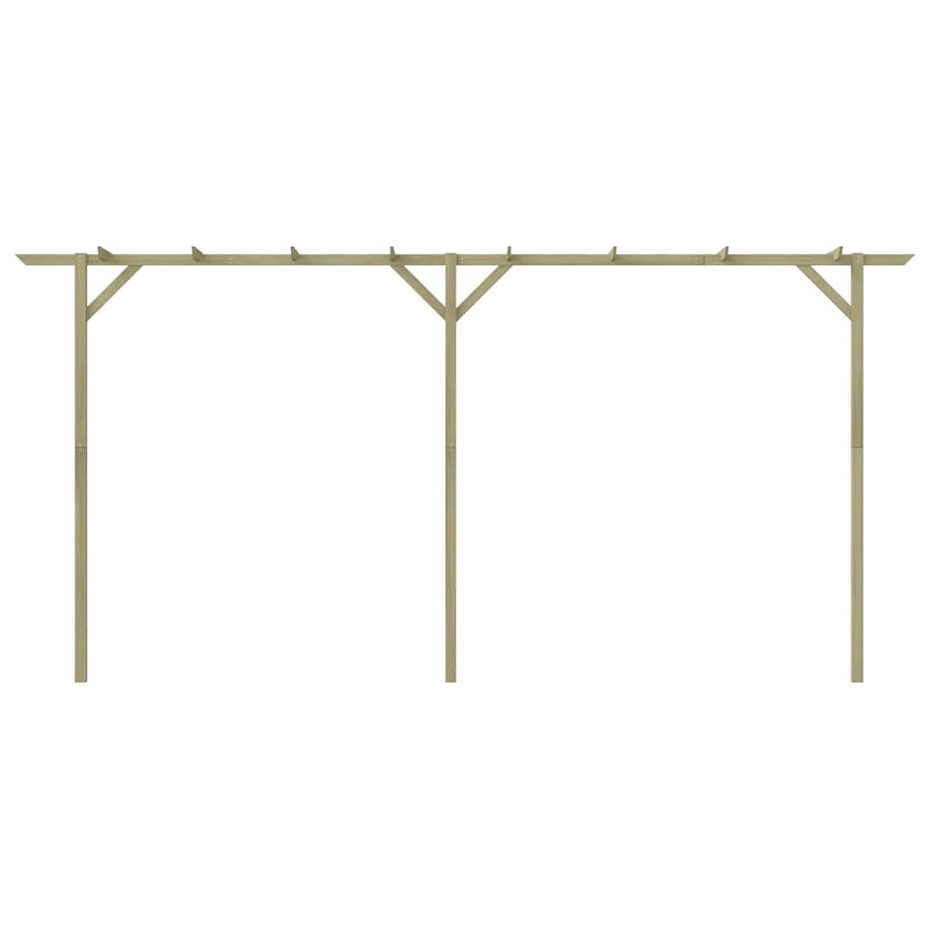Gartenpergola 205x40x203 cm Holz