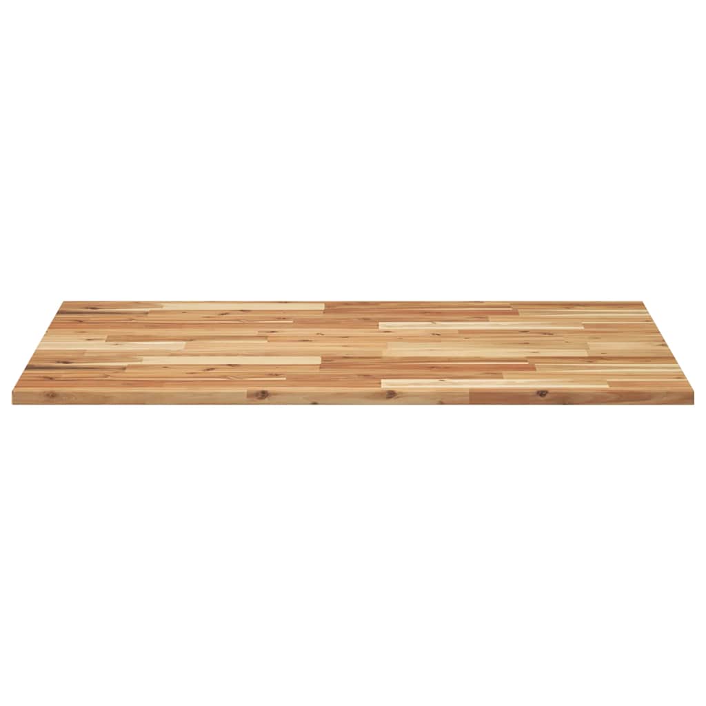 Schreibtischplatte Unbehandelt 60x50x2 cm Massivholz Akazie