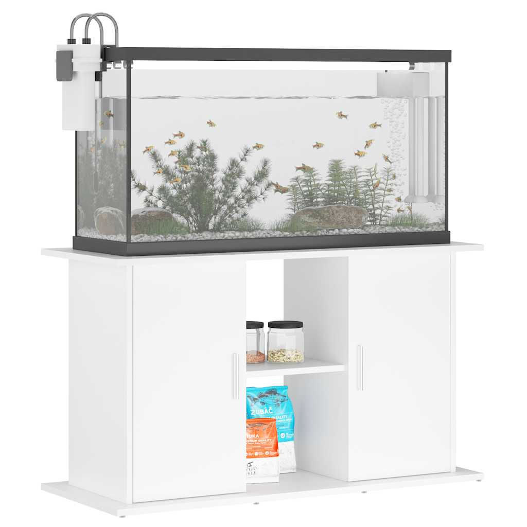 Aquariumständer Weiß 81x36x73 cm Holzwerkstoff