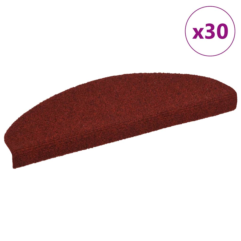 Stufenmatten Selbstklebend 15 Stk. 56x17x3 cm Hellbraun Halbrund