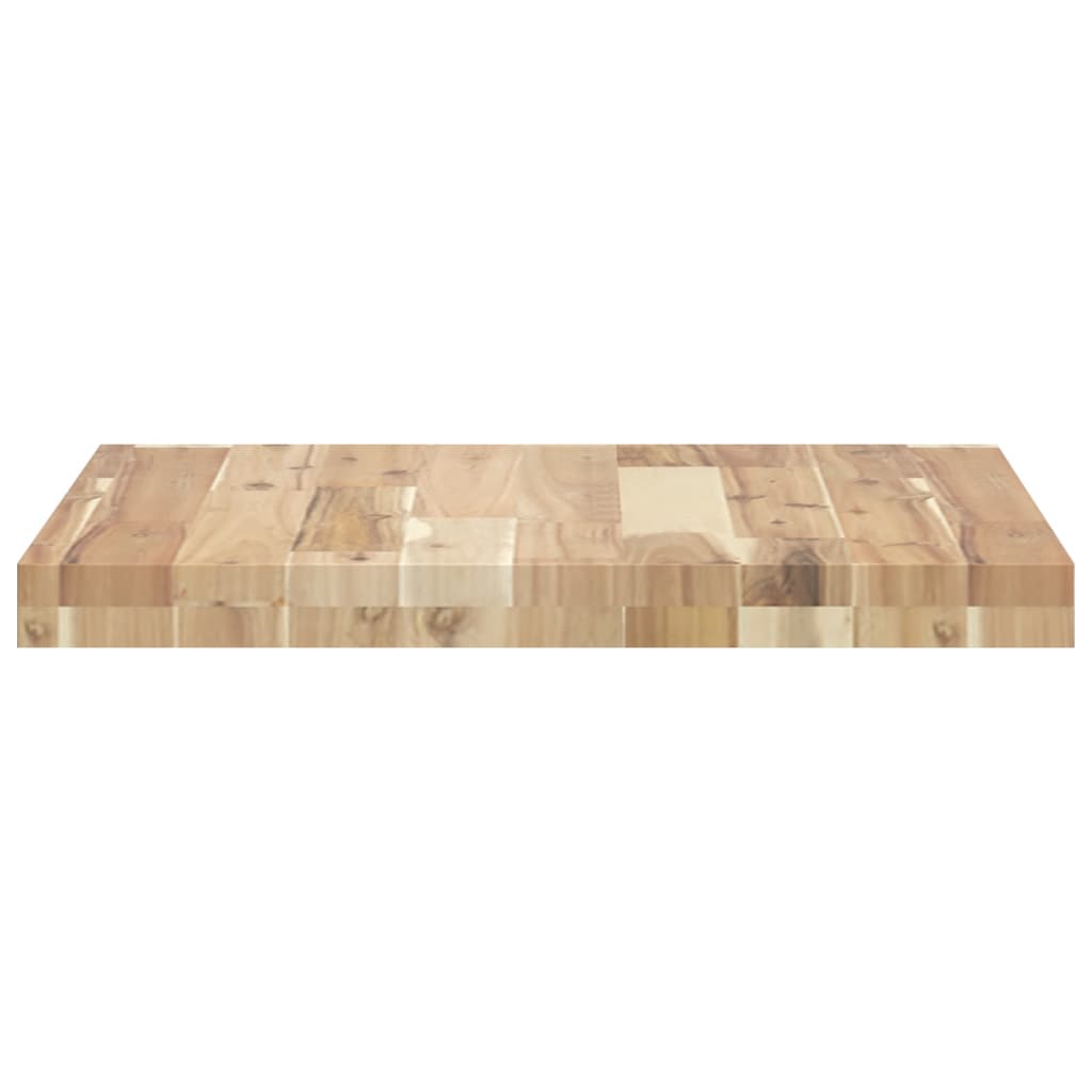 Tischplatte Rund Ø40x2 cm Massivholz Akazie