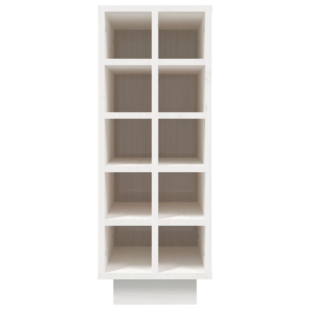 Weinregal 23x34x61 cm Massivholz Kiefer