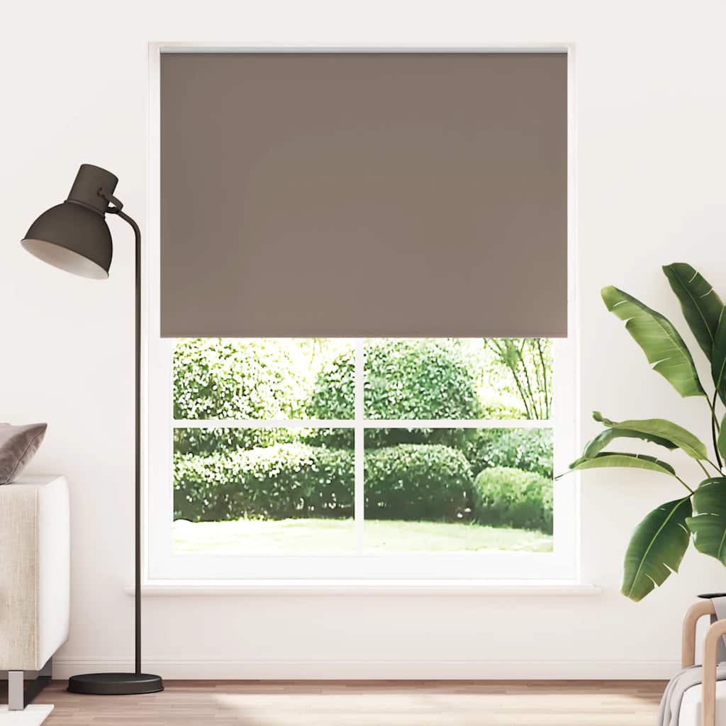 Verdunkelungsrollo 84,4 x 175 cm, Stoffbreite 80 cm, Weiß