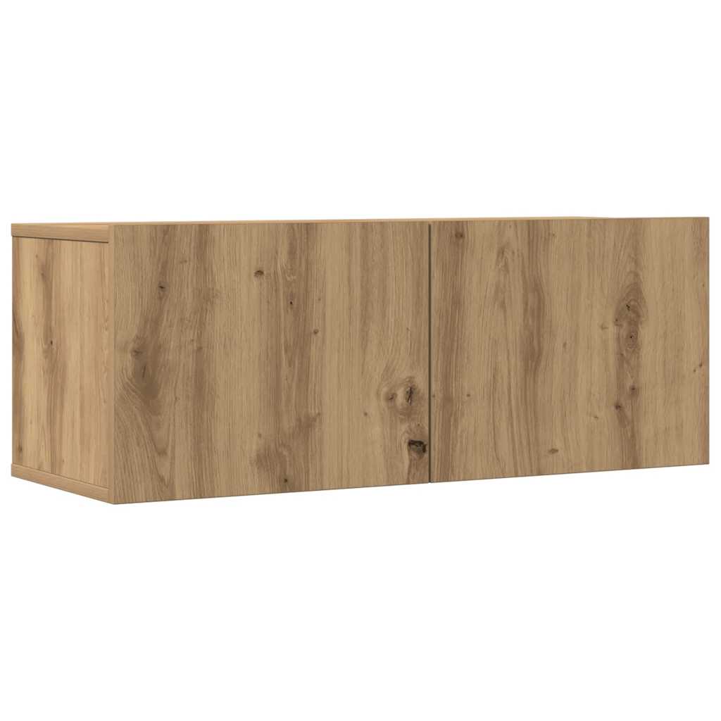 4-tlg. TV-Schrank-Set Sonoma-Eiche Holzwerkstoff