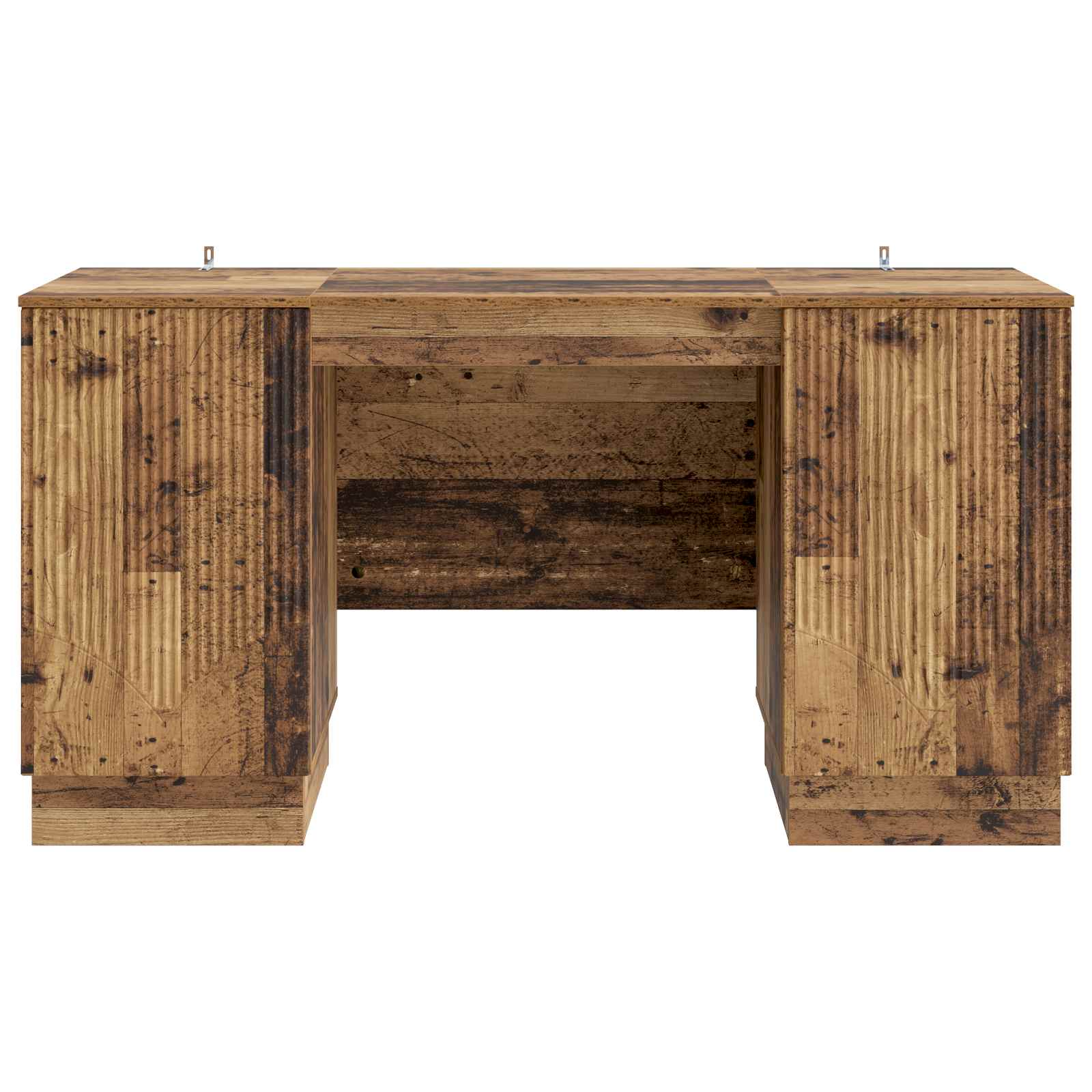Schreibtisch mit Regal Schwarz 142,5 x 50 x 75 cm Holzwerkstoff