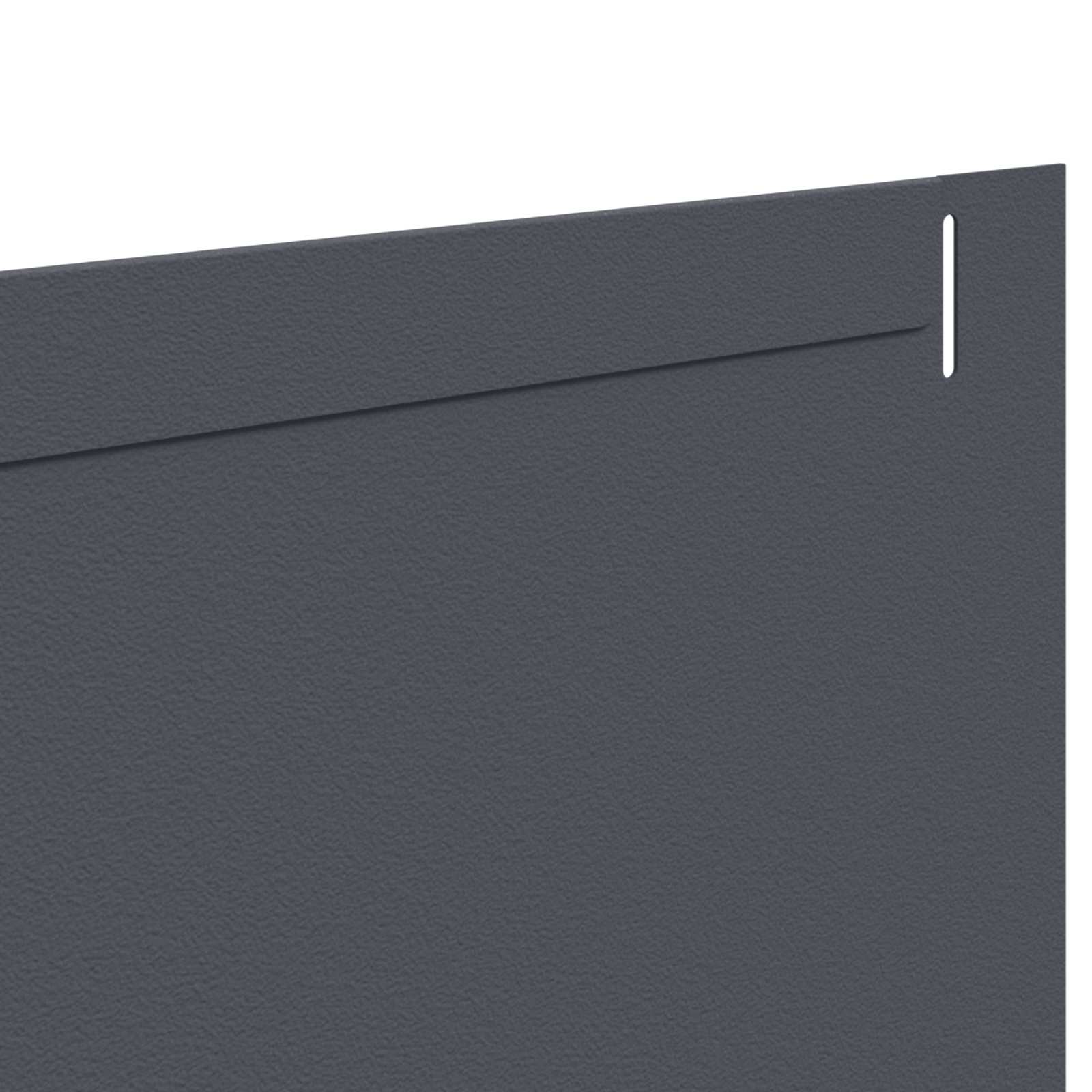 Raseneinfassung 10 pcs 102 x 4 x 4 cm Stahl Schwarz