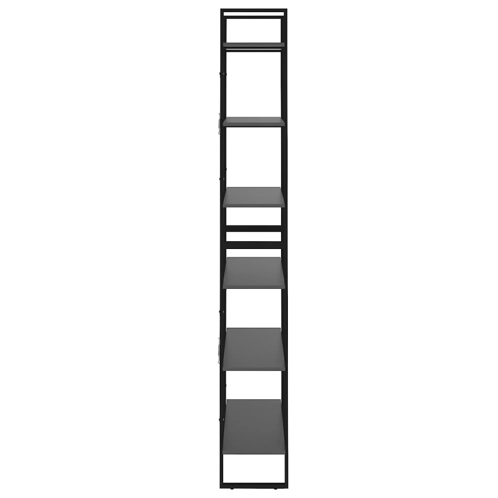 Bücherregal Weiß 80x30x105 cm Holzwerkstoff