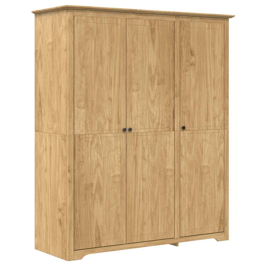 Kleiderschrank BODO Honigbraun 53,5 x 99 x 173 cm Holzwerkstoff