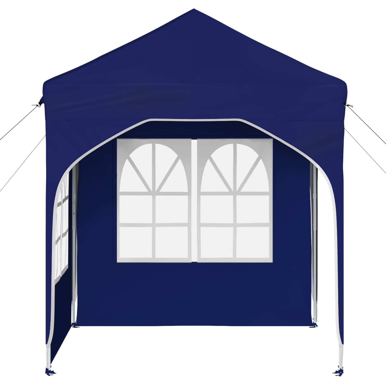 Pop-up Partyzelt 194 x 194 x 245 cm Creme