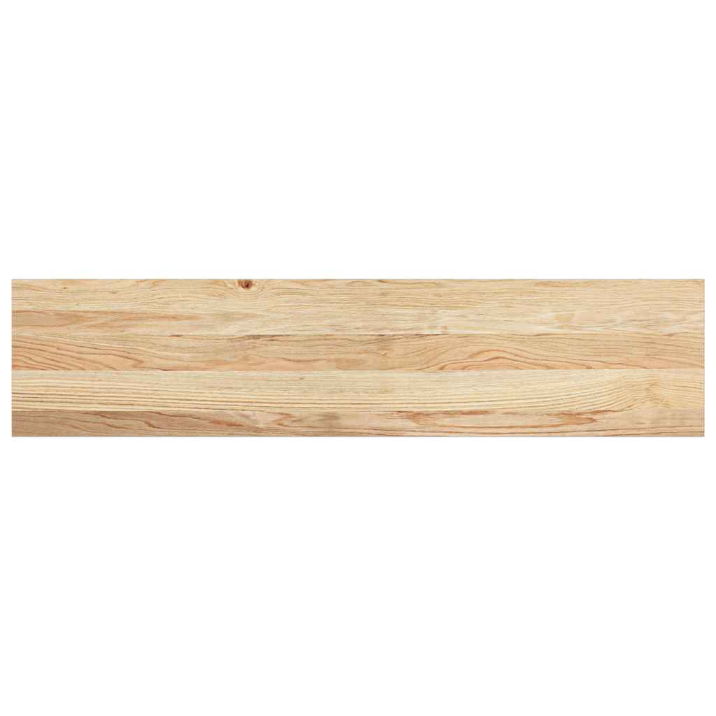 Treppenstufen 4 Stk. Unbehandelt 70x25x2 cm Massivholz Eiche