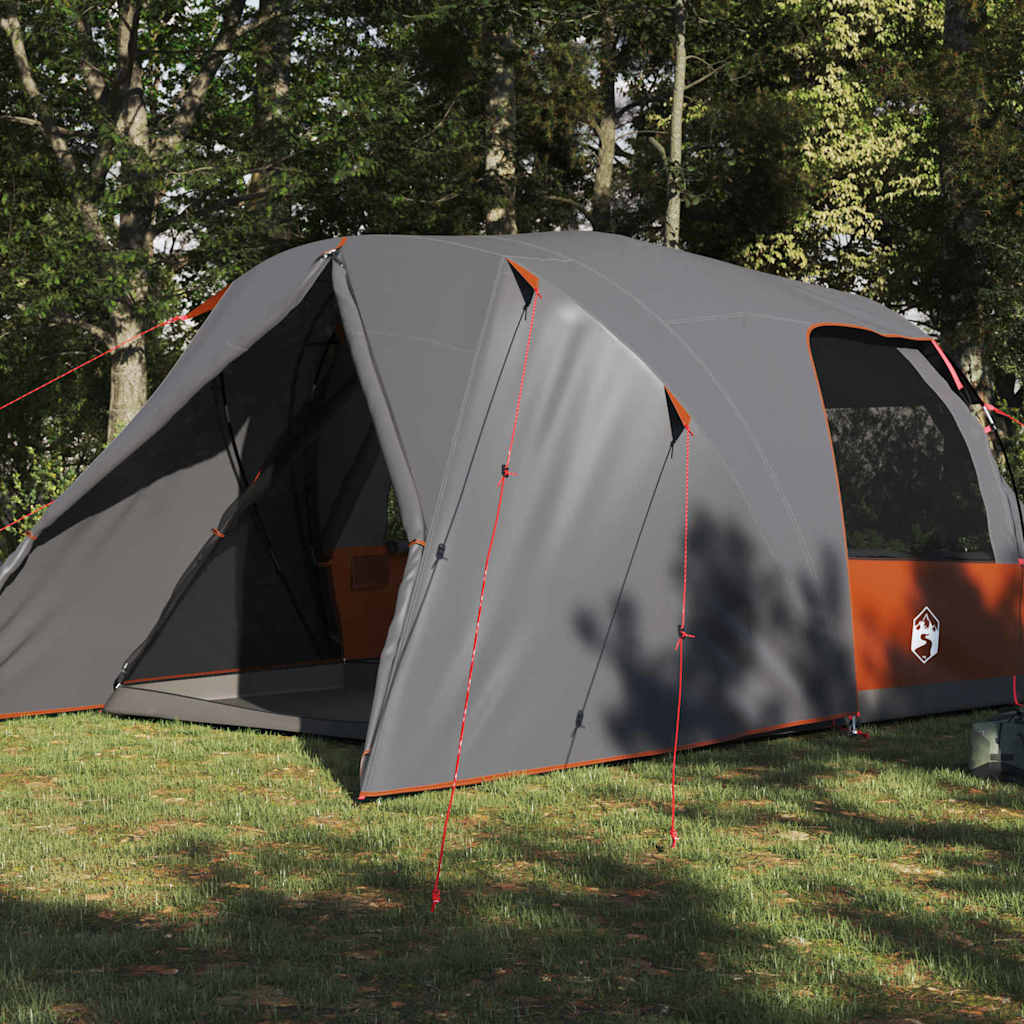 Dome Zelt für 4 Personen mit Dach Grün 455 x 252 x 178 cm