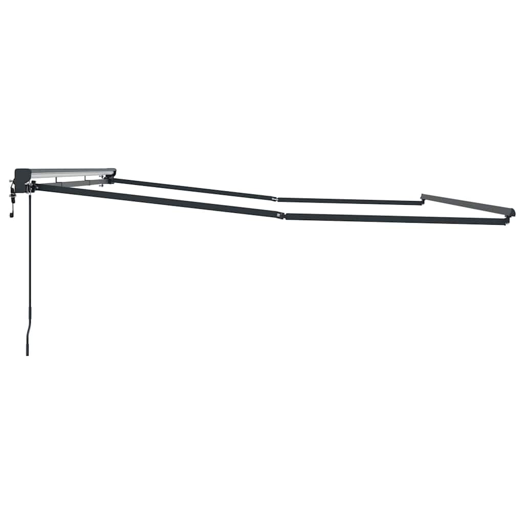 Markisenrahmen Verstellbar Weiß 2,5 x 2 m Stahl