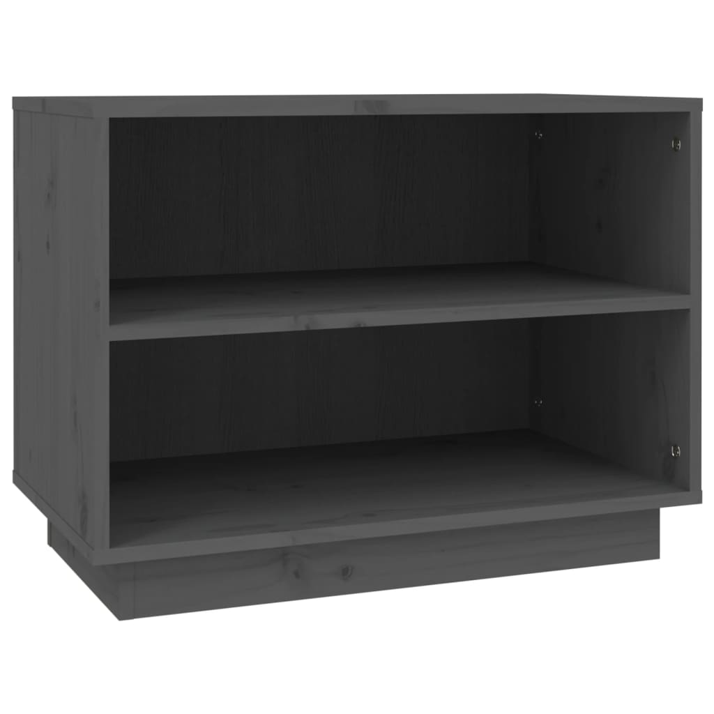 Schuhregal 60x34x45 cm Massivholz Kiefer